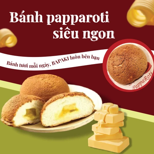 Bánh Papparoti tiệm Bapaki Bakery vẫn chưa bao giờ hết Hot!!